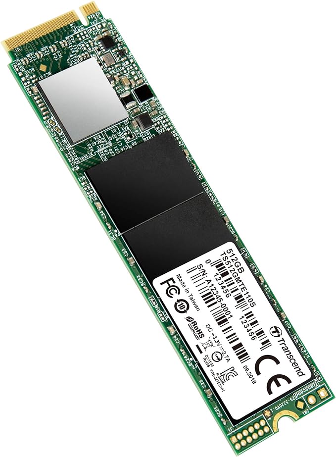 Transcend TS512GMTE110S 512GB M.2 NVMe PCIe Gen3x4 MTE110S Internal Solid State Drive | Hàng chính hãng