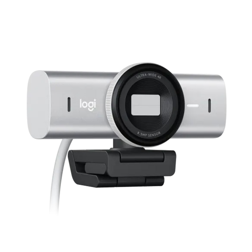 Webcam Logitech Mx Brio 4K Ultra HD - Màu xám_960-001561 | Hàng chính hãng