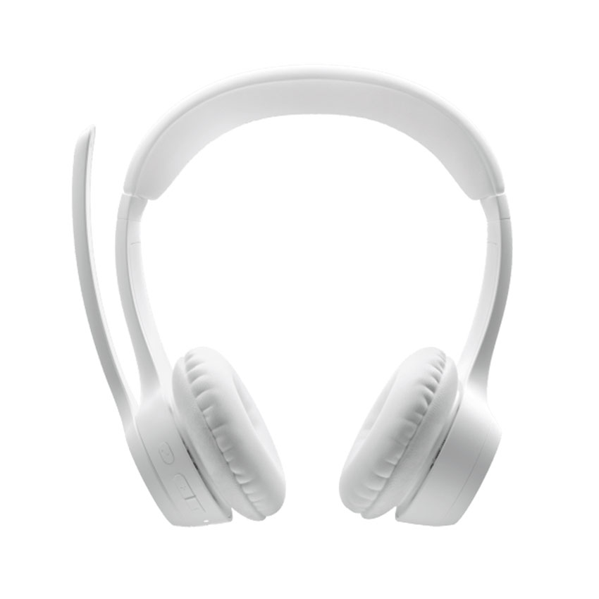 Tai nghe không dây Logitech Zone 300 Off-White (Bluetooth 5.3/Trắng)_981-001418 | Hàng chính hãng