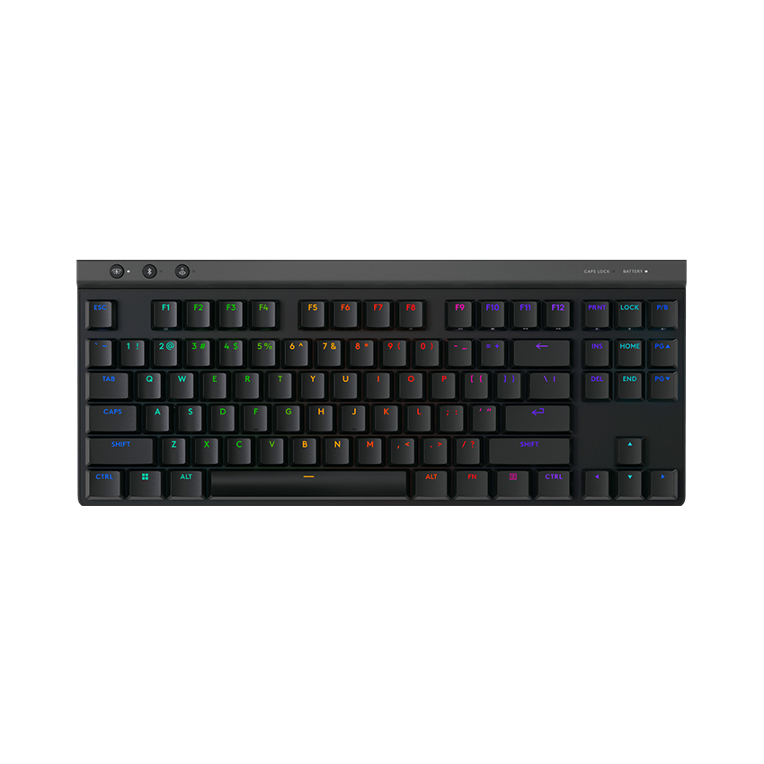 Bàn phím cơ Logitech G515 LightSpeed TKL Wireless Black_920-012580 | Hàng chính hãng