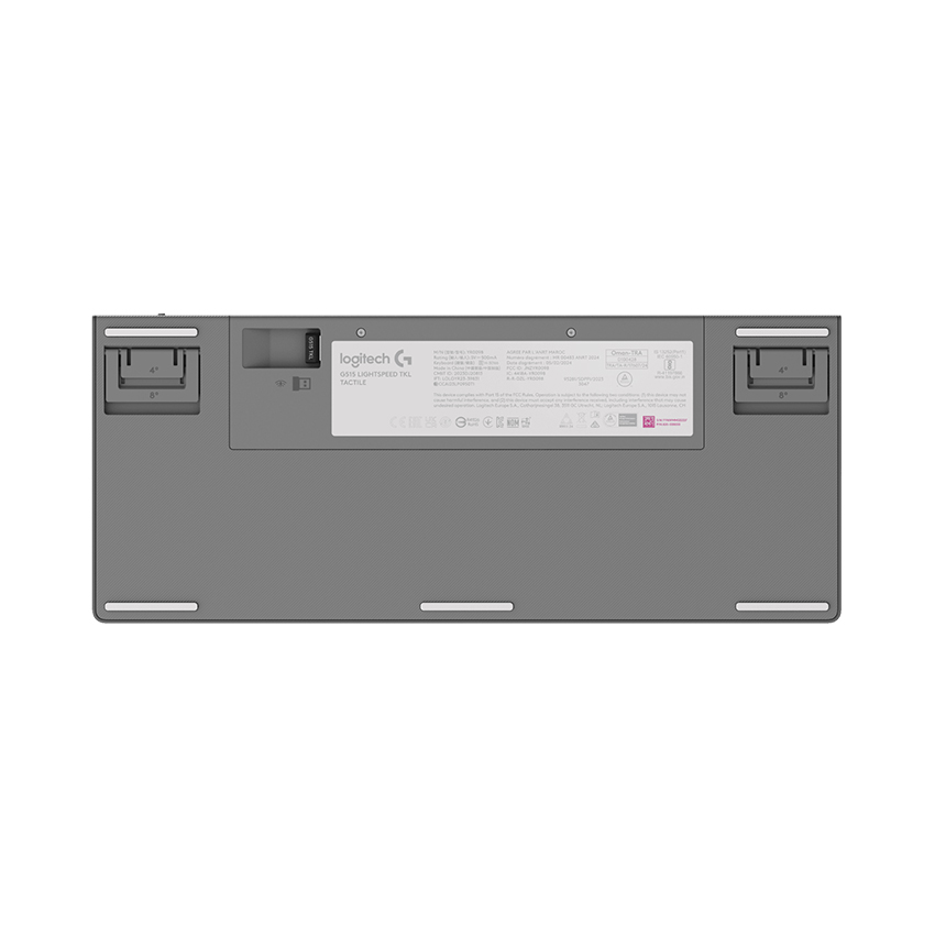 Bàn phím cơ Logitech G515 LightSpeed TKL Wireless White_920-012581 | Hàng chính hãng