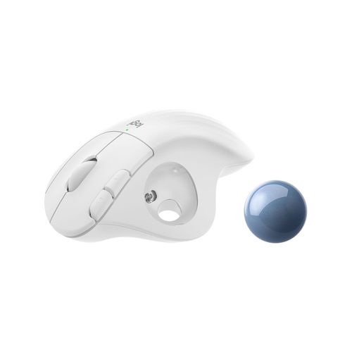 Chuột không dây Logitech Ergo M575 for Business White 910-006439 | Hàng chính hãng