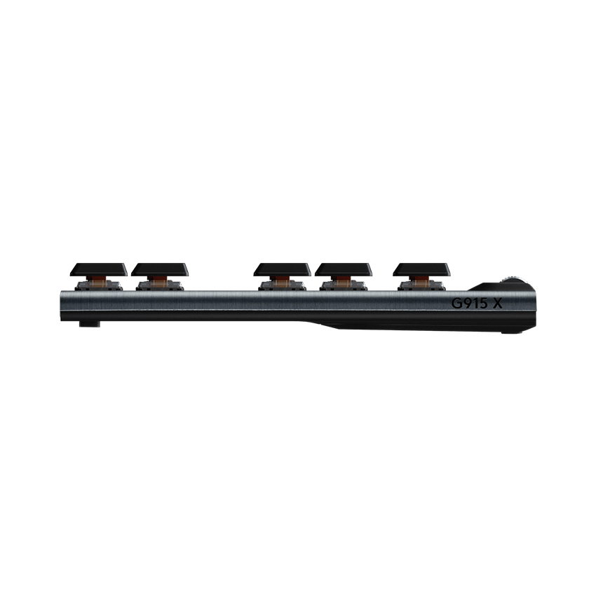 Bàn phím cơ không dây Logitech G915 X TKL Lightspeed (Wireless/Rgb/Tactile/Đen)_920-012726 | Hàng chính hãng