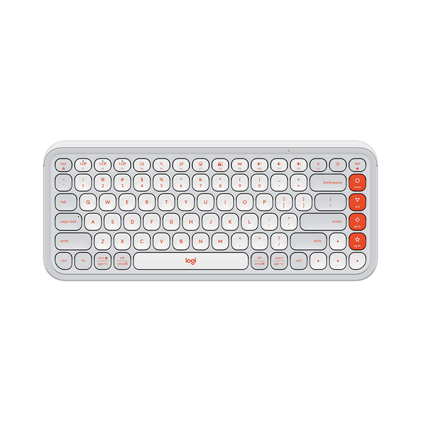 Bàn phím cơ không dây Logitech POP ICON Keys màu Trắng - 920-013084 | Hàng chính hãng