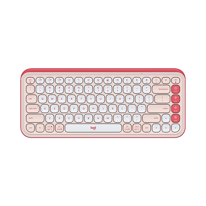 Bàn phím cơ không dây Logitech POP ICON Keys màu Hồng - 920-013085 | Hàng chính hãng