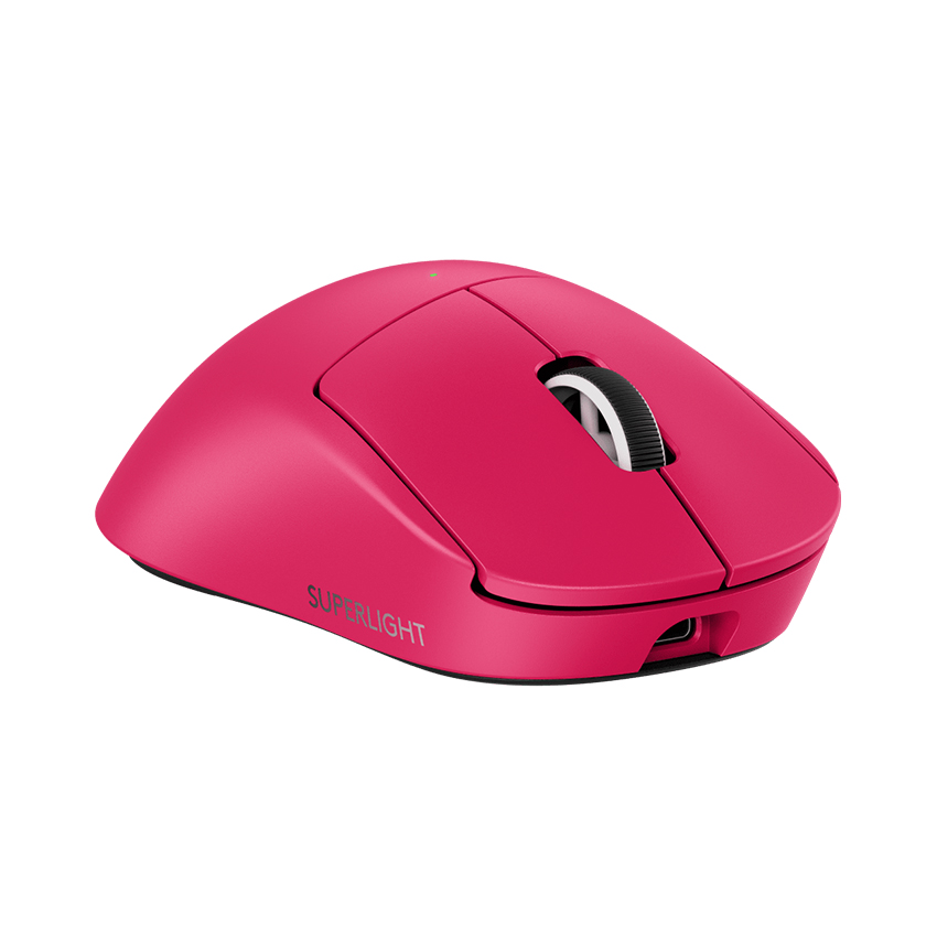 Chuột Gaming không dây Logitech Pro X SuperLight 2 DEX Lightspeed Hồng(910-007375) | Hàng chính hãng