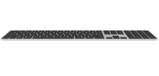 Bàn Phím Apple Magic Keyboard With Touch ID and Numeric Keypad for Mac – Black (MXK83ZA/A)