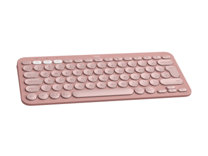 Bàn phím LOGITECH PEBBLE KEYS 2 K380s WIRELESS/BLUETOOTH/ĐEN/TRĂNG/HỒNG