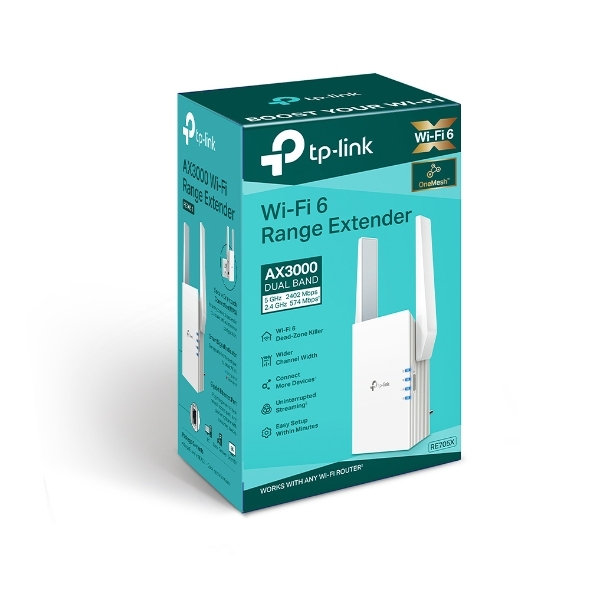 Bộ mở rộng sóng, kích sóng wifi TP-Link RE705X WFTPL242