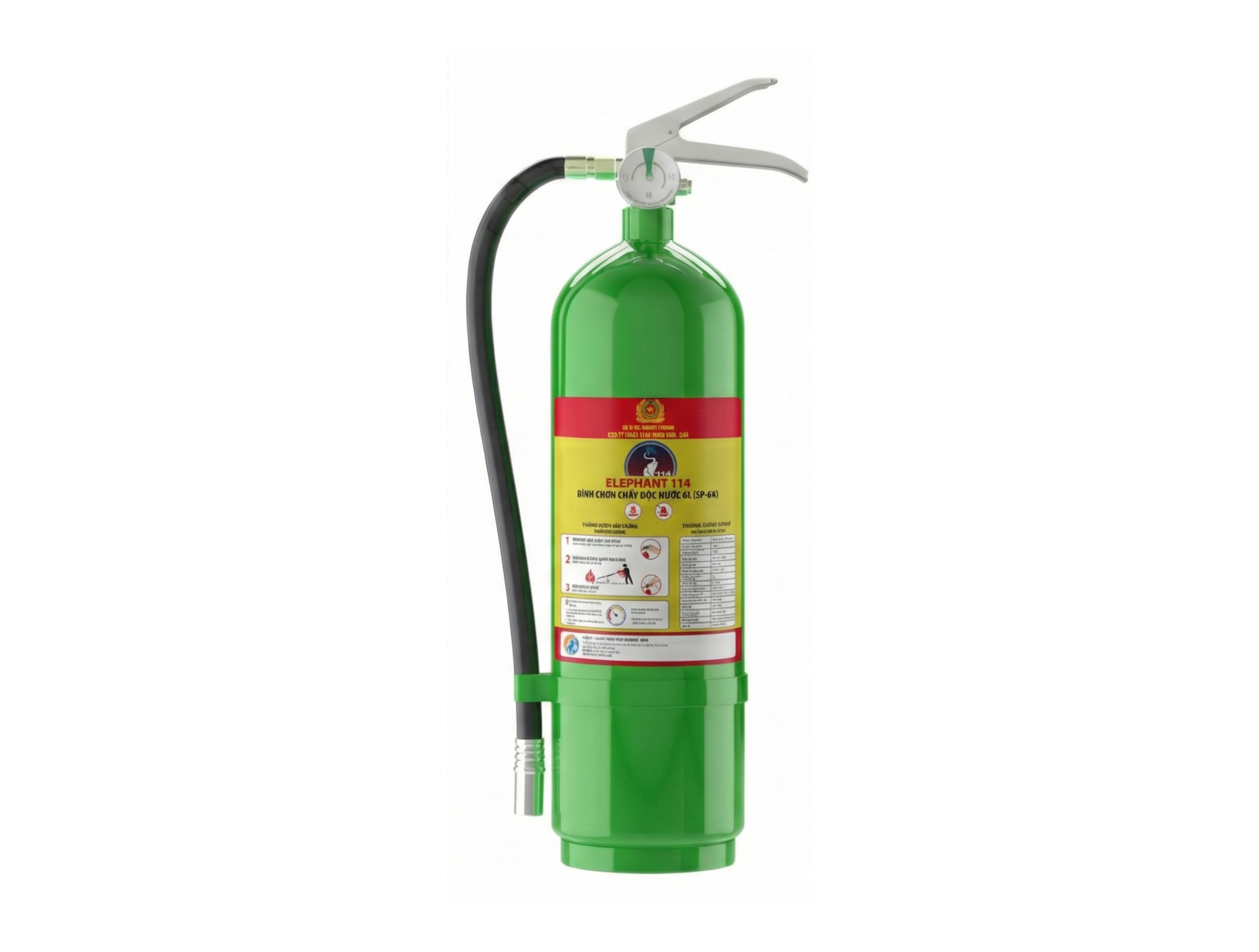 Bình Chữa Cháy Gốc Nước Elephant 114 (3L/4L/6L) – Công Nghệ Sinh Học, An Toàn Tuyệt Đối