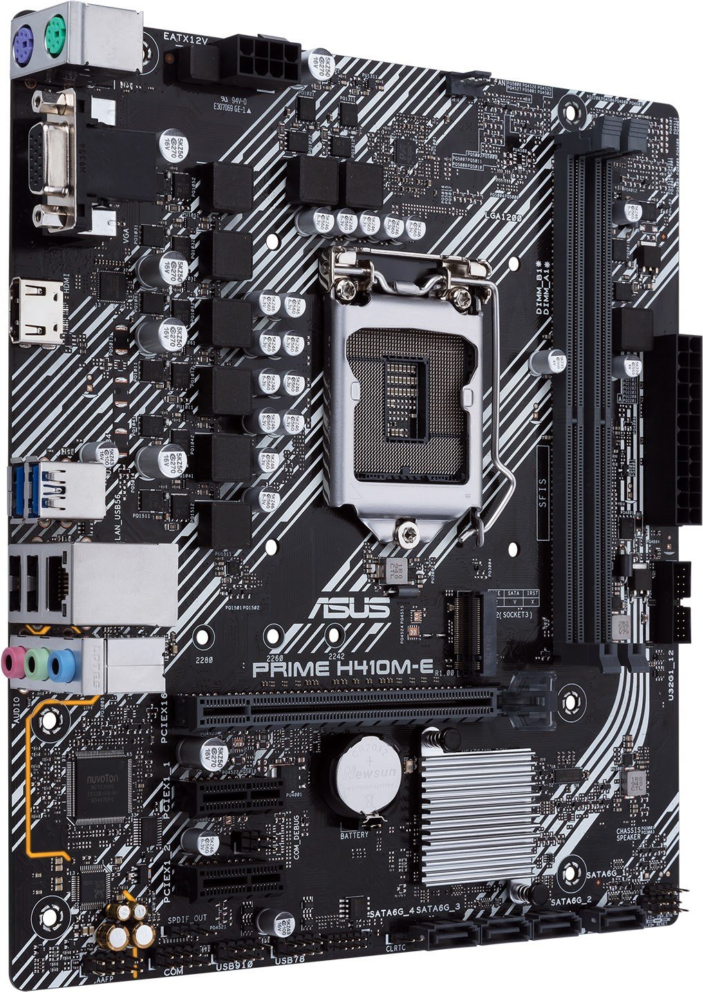 Bo mạch chủ ASUS PRIME H410M-E Intel H410 2 khe Ram