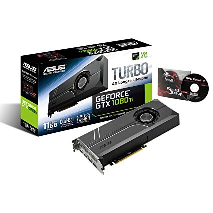 VGA ASUS GeForce GTX 1080 TI 11GB Turbo gaming