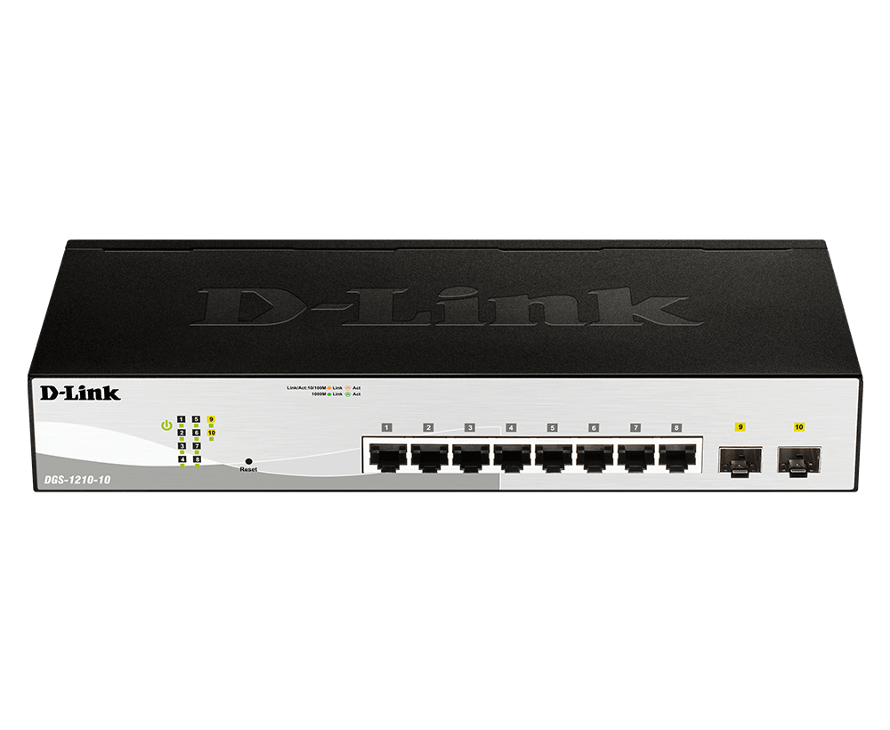 D-Link DGS-1210-10 – Switch Gigabit Smart Managed 10 Cổng