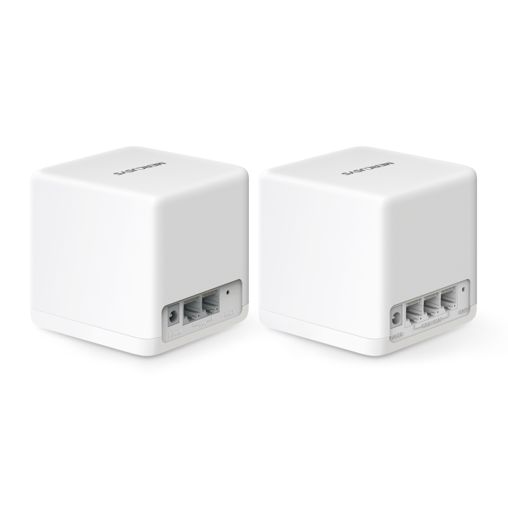 Hệ thống Mesh Mercusys WiFi 6 AX1500 Toàn Bộ Nhà Halo H60X (3-pack)