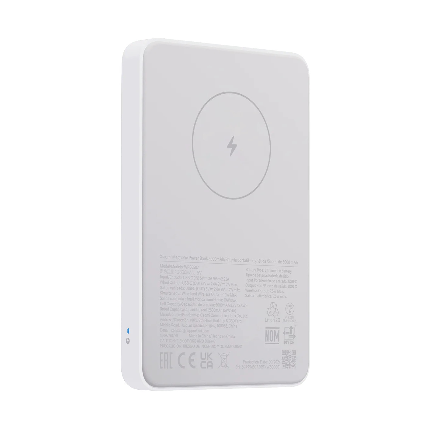 Pin sạc dự phòng Xiaomi Magnetic Power Bank 5000mAh BHR9304TH | Hàng chính hãng