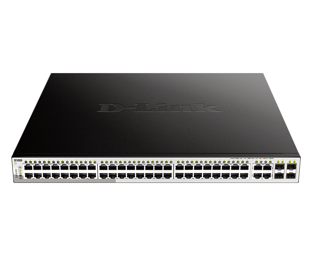 D-LINK DGS-1210-52MP – SWITCH GIGABIT SMART MANAGED POE+ 52 CỔNG