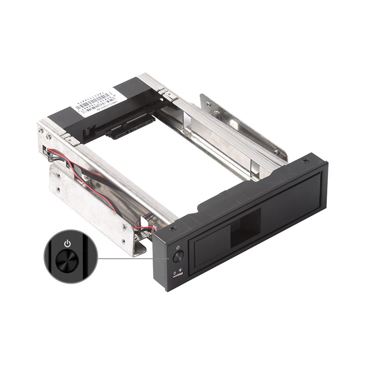 Khay ổ cứng (Caddy bay) 3.5" SATA3 - 1106SS-BK | Hàng chính hãng