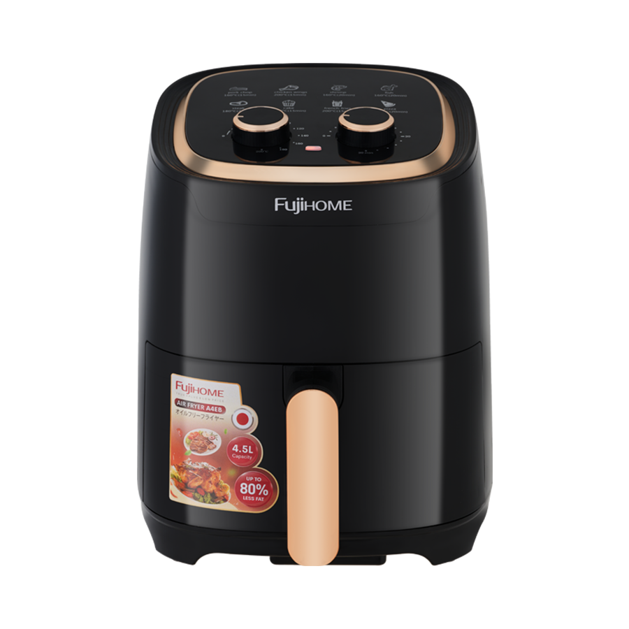 Nồi chiên không dầu Fujihome A4EB 4,5 lít 1500W | Hàng chính hãng