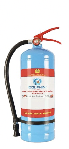 Bình Chữa Cháy Đa Năng Gốc Nước Dolphin Vỏ Thép (1L – 9L) | Chuyên Dụng Pin Lithium