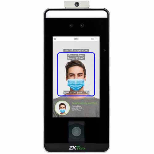 MÁY KIỂM SOÁT CỬA NHẬN DIỆN KHUÔN MẶT ZKTECO SPEEDFACE-V5L[QR][TD] GIẢI PHÁP KIỂM SOÁT RA VÀO TÍCH HỢP ĐO THÂN NHIỆT