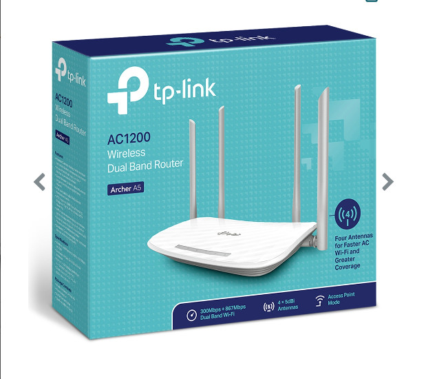 Router WiFi Archer A5  AC1200 - Bộ phát mạng TP-LINK (TL-Archer A5) | Hàng chính hãng