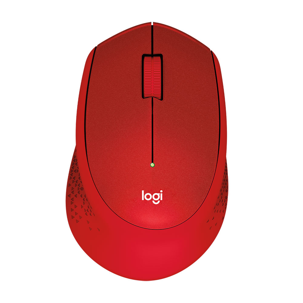 Chuột không dây LOGITECH M331 WIRELESS/OPTICAL/ĐỎ (RED)