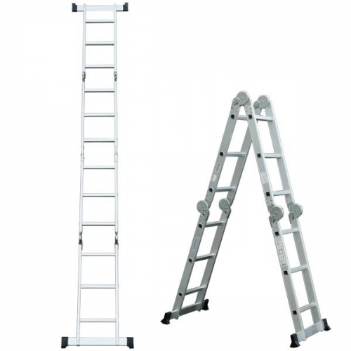 Thang nhôm gấp đa năng 4 đoạn Advindeq ADM103 | Hàng chính hãng
