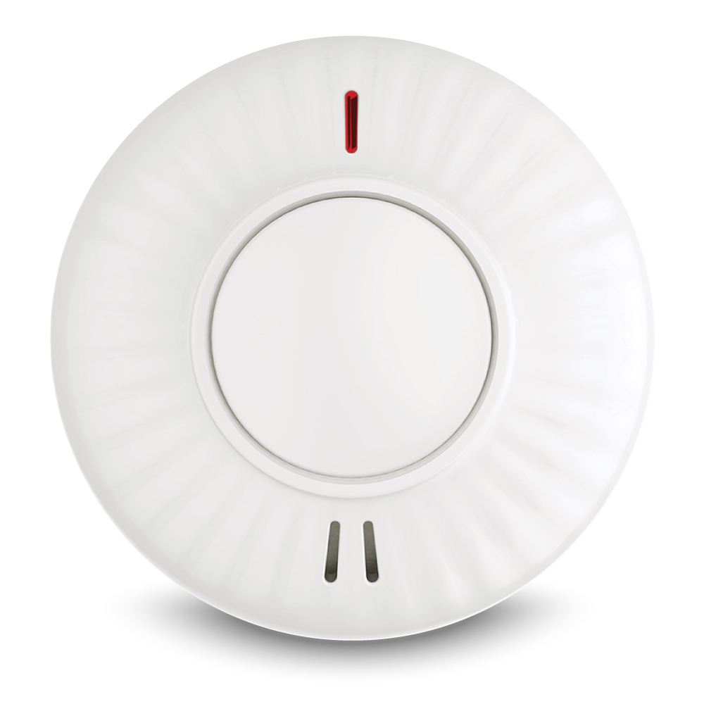 Đầu báo cháy khói liên động không dây kèm đế Wifi SafeFire AJ-760W | Hàng chính hãng