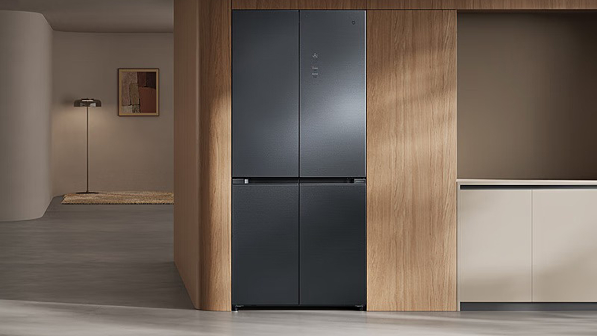 Tủ lạnh Xiaomi 4 cánh 508L Pro - BCD-508WTGBI - Mặt kính xám