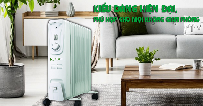 Máy sưởi dầu Kungfu KF-SD11 | Hàng chính hãng