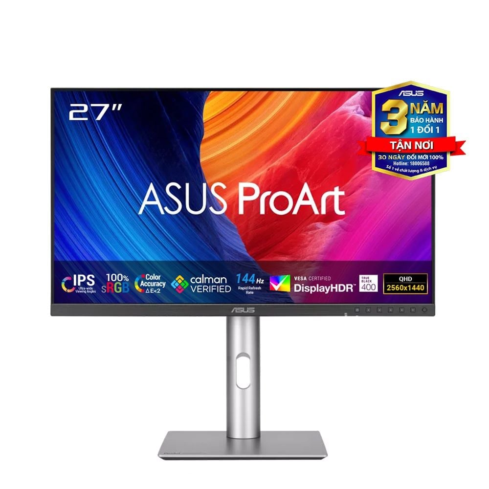 Màn hình ASUS ProArt PA278CGRV (27" IPS 2K 144Hz USB-C)