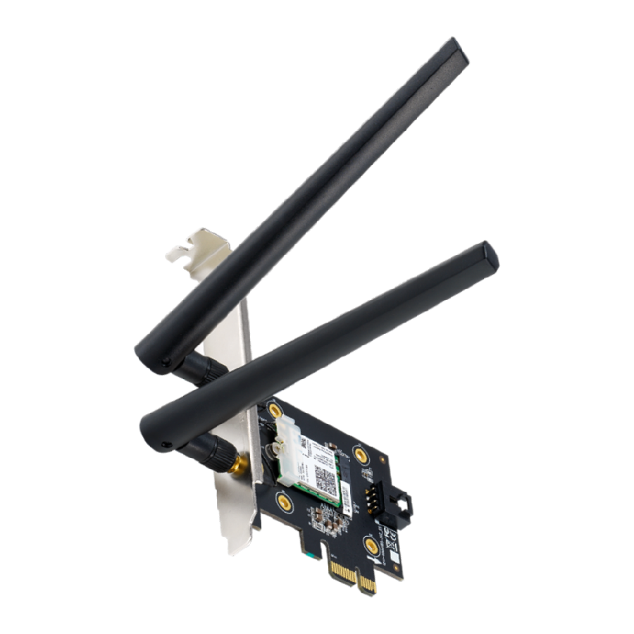 Card mạng không dây PCI Express ASUS PCE-AX3000 Bulk