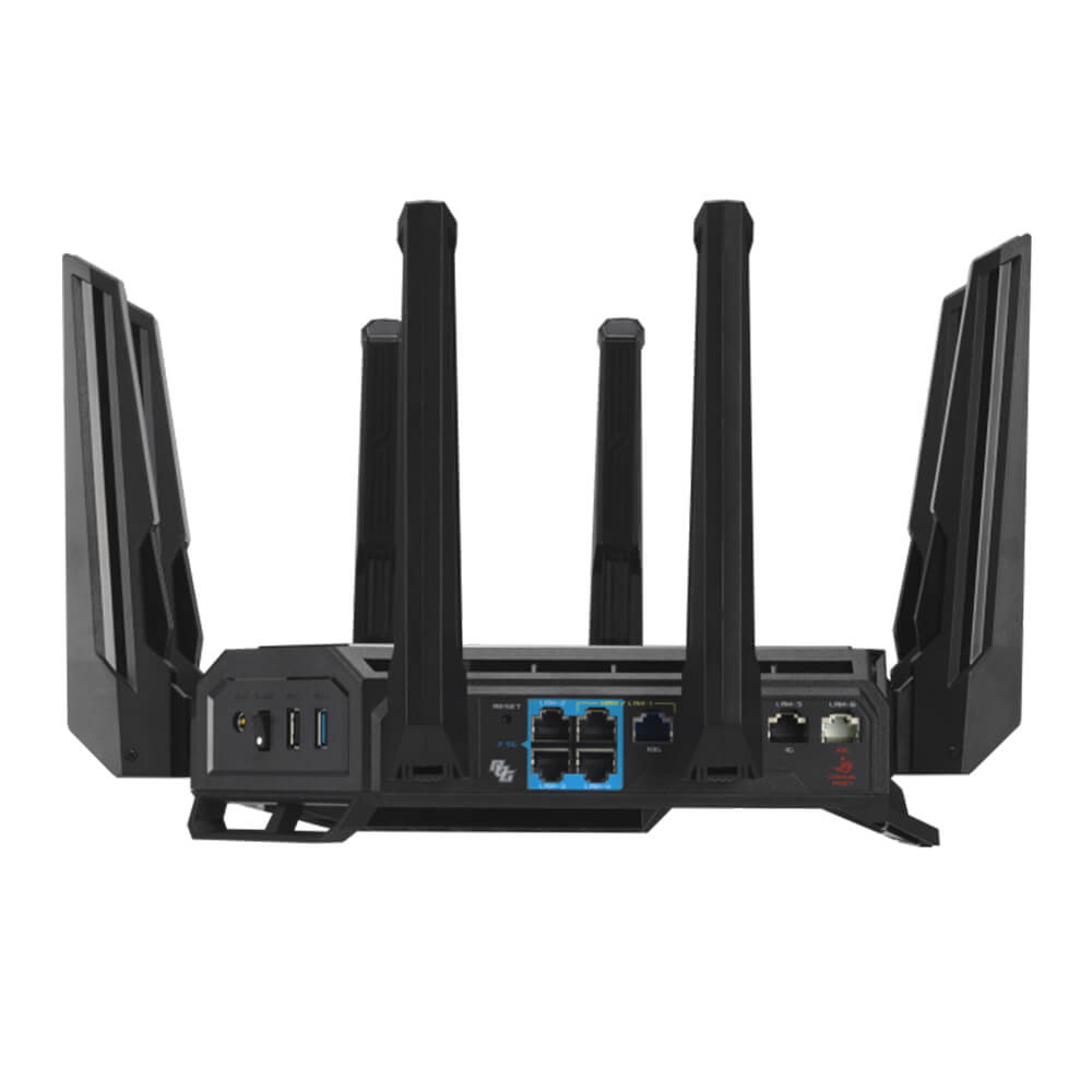 Bộ Phát Wifi ASUS ROG Rapture GT-BE98 (24433 Mbps/ Wifi 7/ 2.4/5/6 GHz)