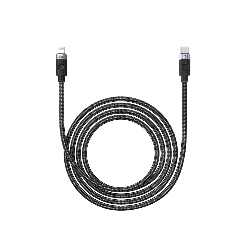 Cáp dữ liệu & sạc nhanh Type-C to Lightning 27W - C2L-10-BK | Hàng chính hãng