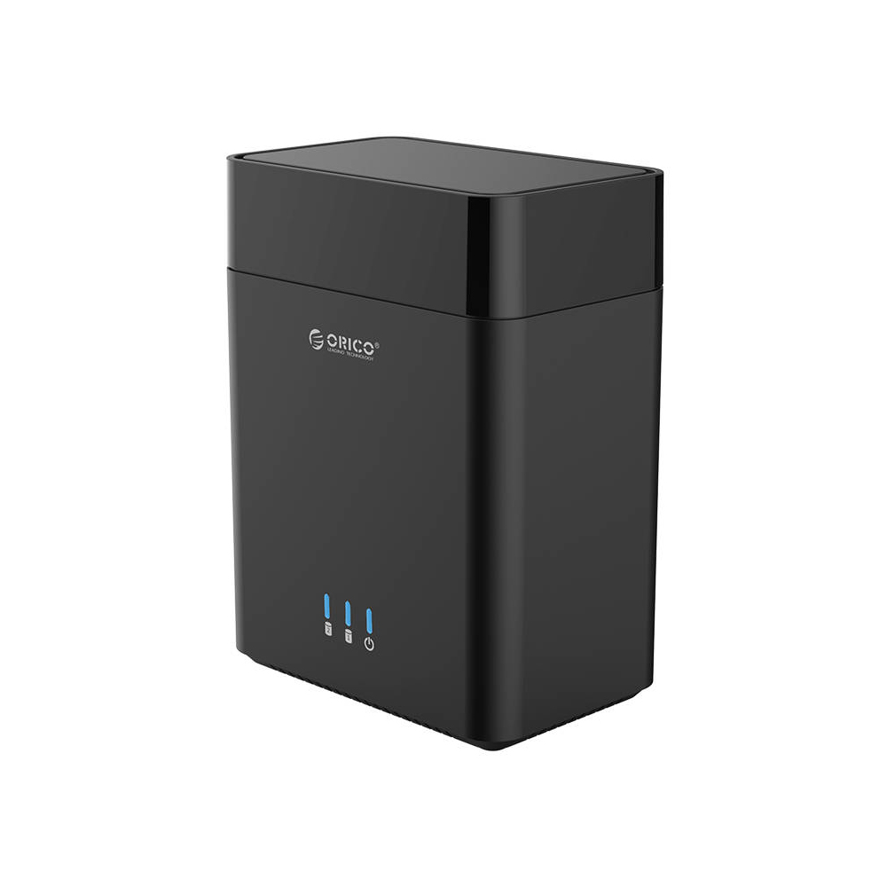 Hộp Ổ Cứng 2 Khay 3.5'' USB 3.0 Orico DS200U3-BK - Giải Pháp Lưu Trữ 20TB Chuyên Nghiệp