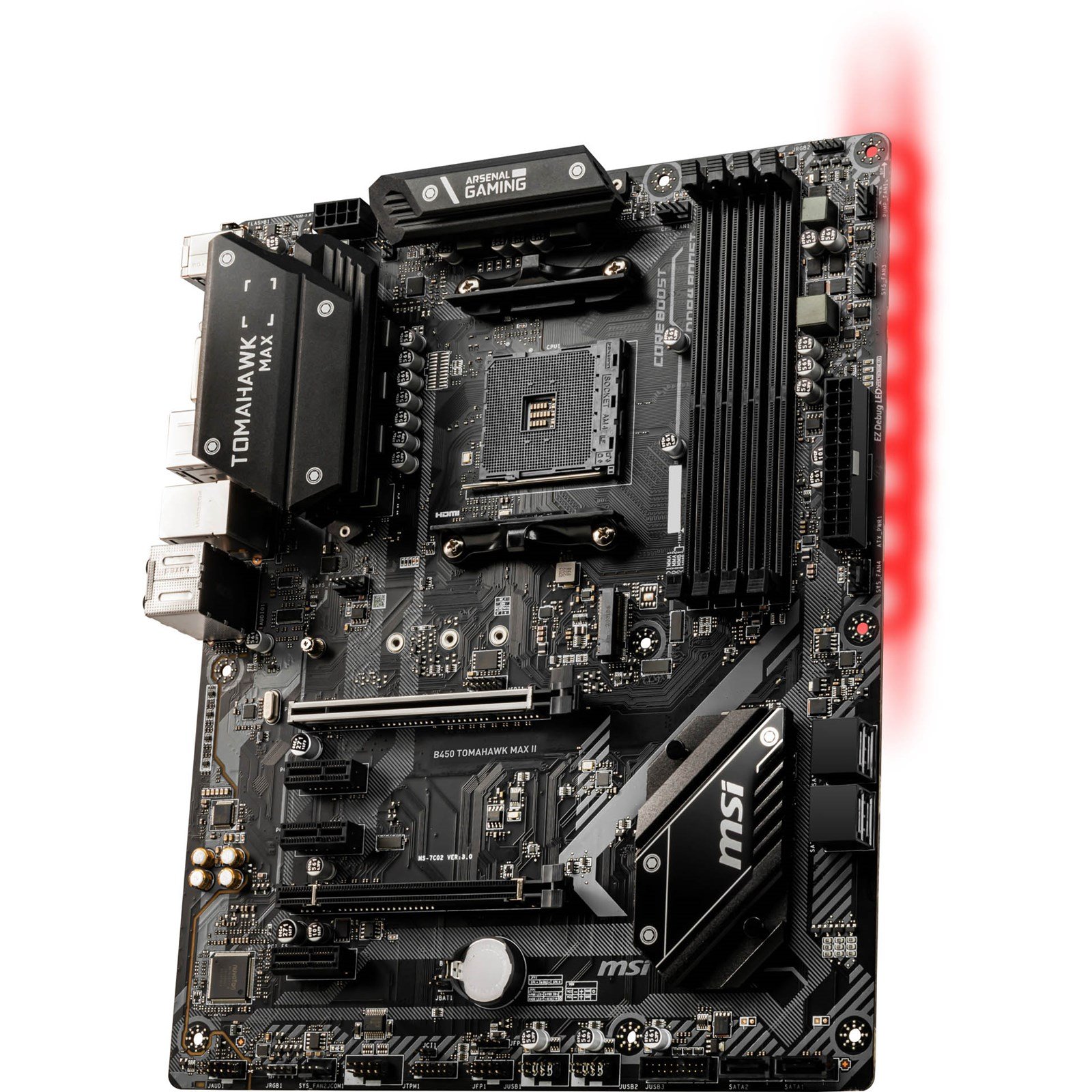 Mainboard MSI B450 TOMAHAWK MAX II cho game thủ
