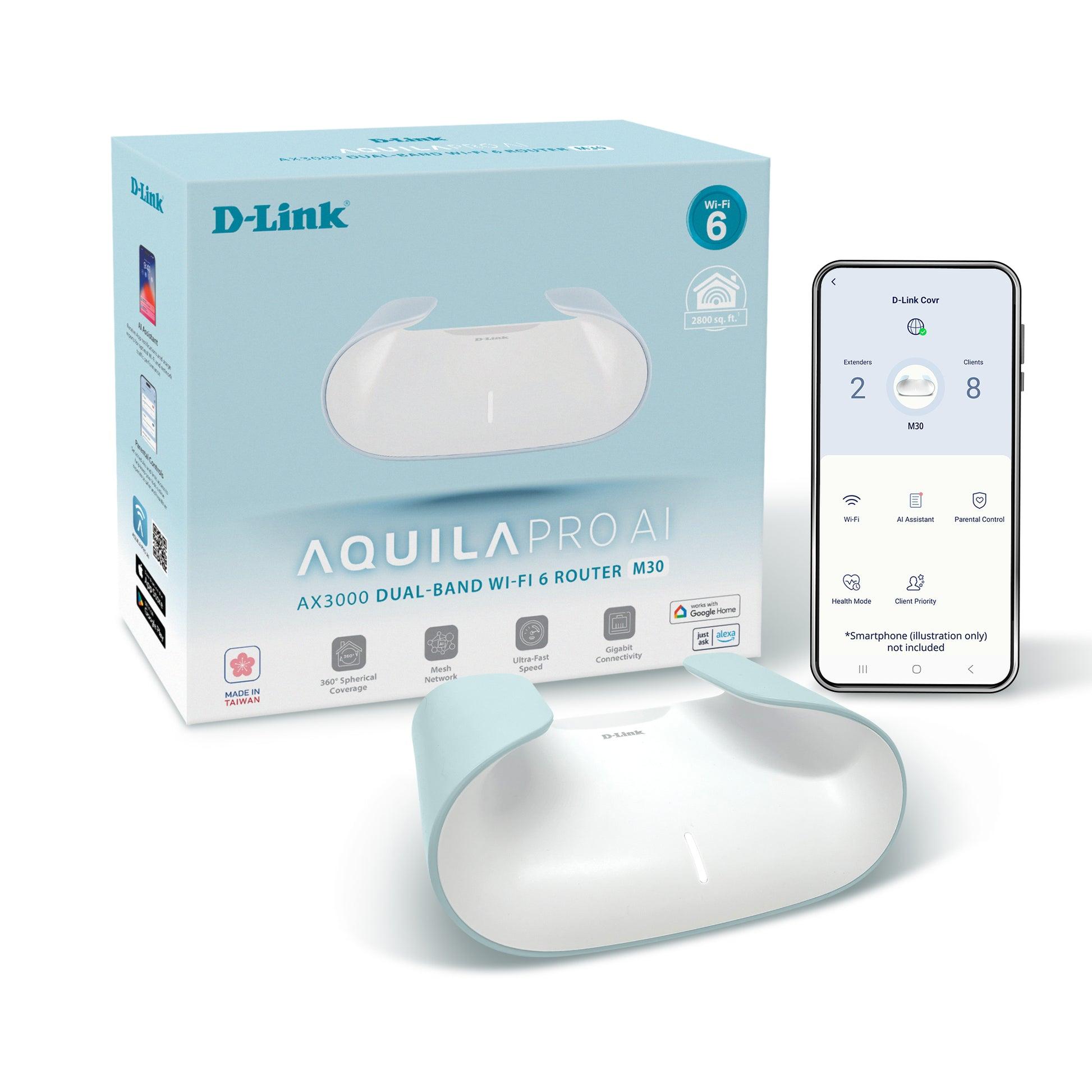 D-Link M30 – Router WiFi Mesh Wi-Fi 6 AX3000