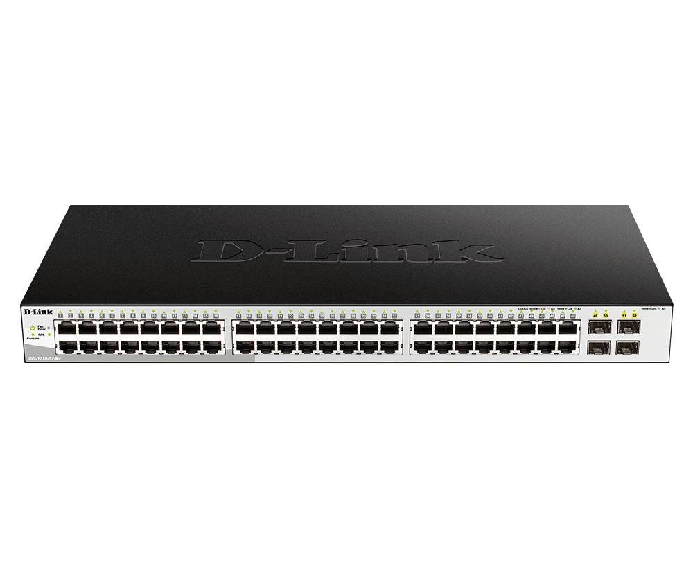 SWITCH D-LINK DES-1210-52/ME – METRO ETHERNET LAYER 2