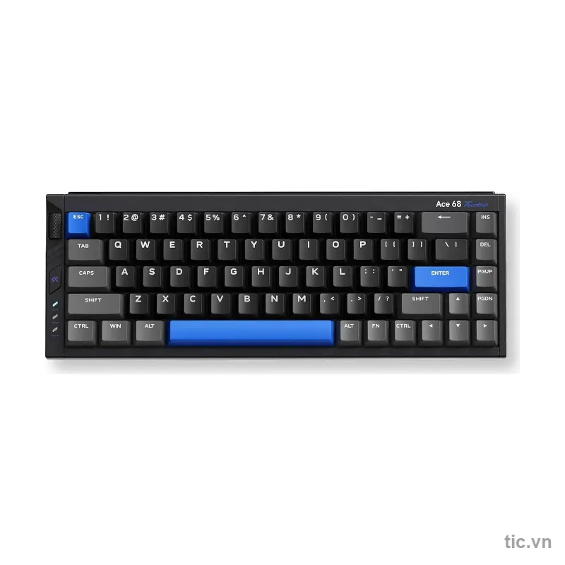 Bàn phím cơ từ tính MCHOSE Ace 68 Turbo HE Galaxy Orange (vỏ nhôm CNC, 16K) Chính Hãng