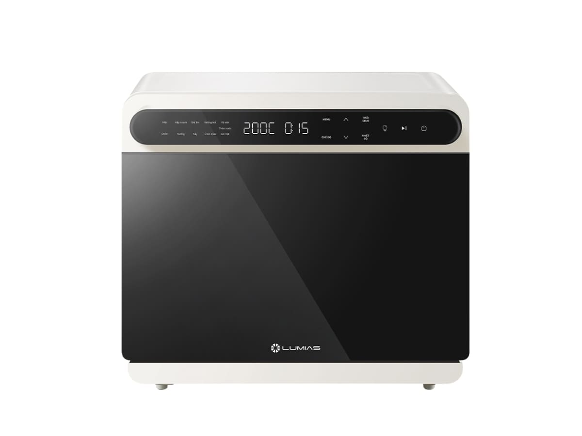 Nồi Chiên Không Dầu Lumias SF2400 – Đột Phá Công Nghệ 3 Trong 1: Hấp, Nướng, Chiên Không Dầu