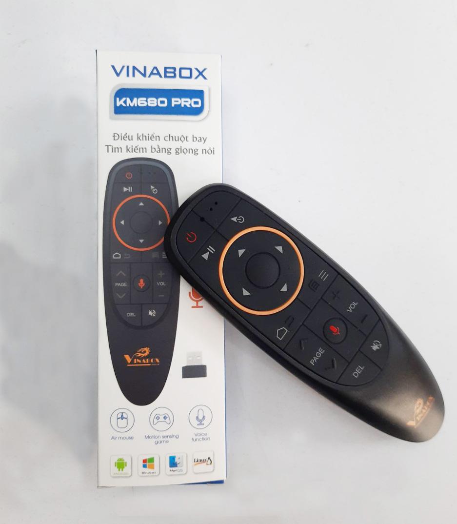 Chuột bay kiêm điều khiển giọng nói Vinabox KM680V PRO
