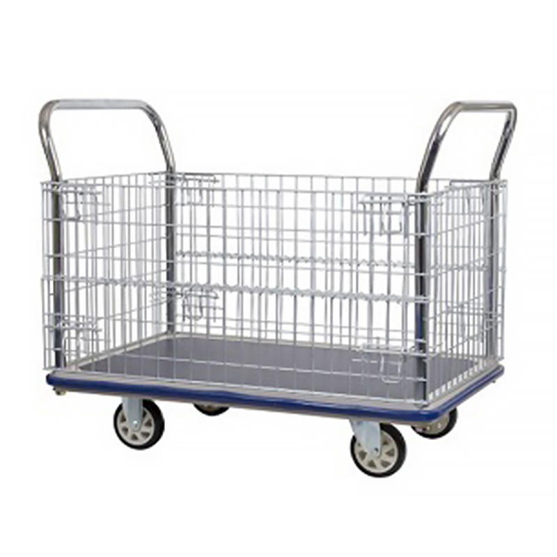 Xe Kéo 2 Tay Đẩy Có Lưới Bảo Vệ SUMO HG-513 Tải Trọng 650kg | Hàng chính hãng
