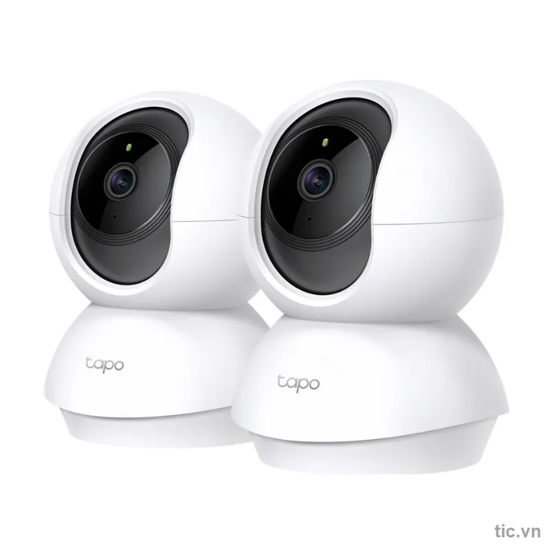Bộ 2 camera Wi-Fi quay/quét Tapo C200P2 1080p trong nhà Chính Hãng