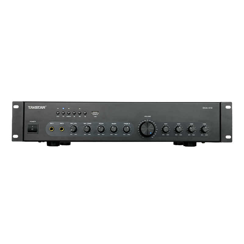Amly kèm công suất 4 kênh takstar EKA-410 | Hàng chính hãng