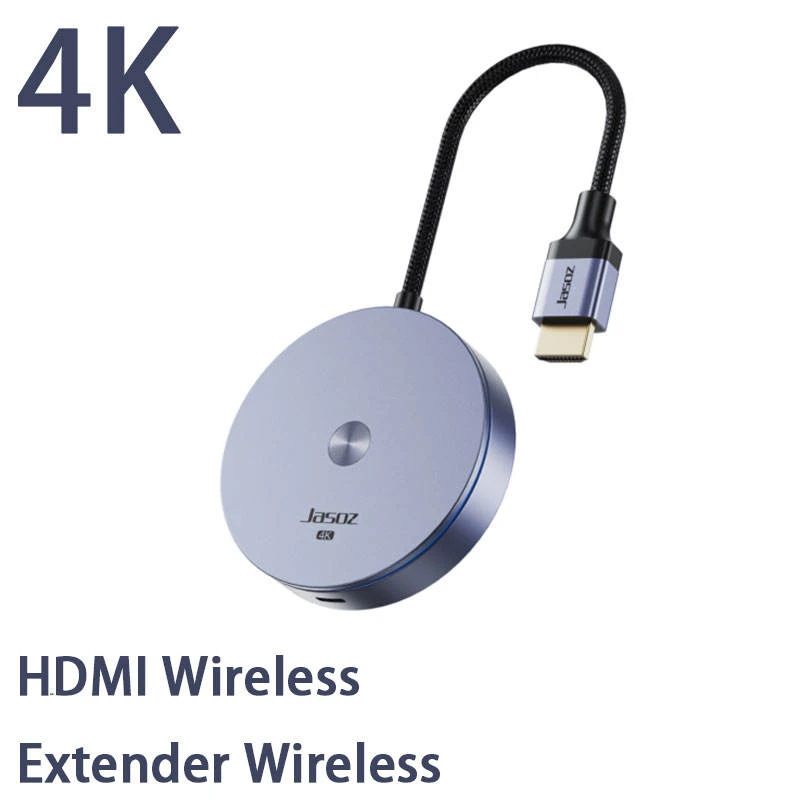 Bộ Phát HDMI Không Dây 4K@30Hz Jasoz T-G167 — Băng Tần Kép 2.4GHz + 5GHz, Kết Nối Không Cần App