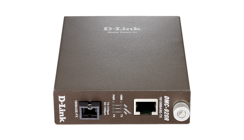 D-Link DMC-920R – Bộ chuyển đổi quang điện 10/100Mbps Single-Mode
