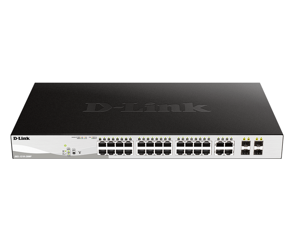 D-Link DGS-1210-28MP – Switch Gigabit Smart Managed PoE 28 Cổng