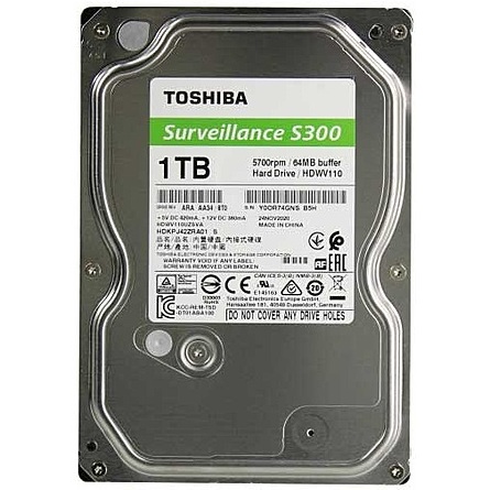 Ổ Cứng HDD 3.5″ TOS IHDD – X300 4TB 7200RPM 256MB SATA