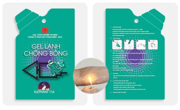 Gel Lạnh Chống Bỏng Elephant 114 – Lá Chắn Bảo Vệ Da Khi Thoát Hiểm