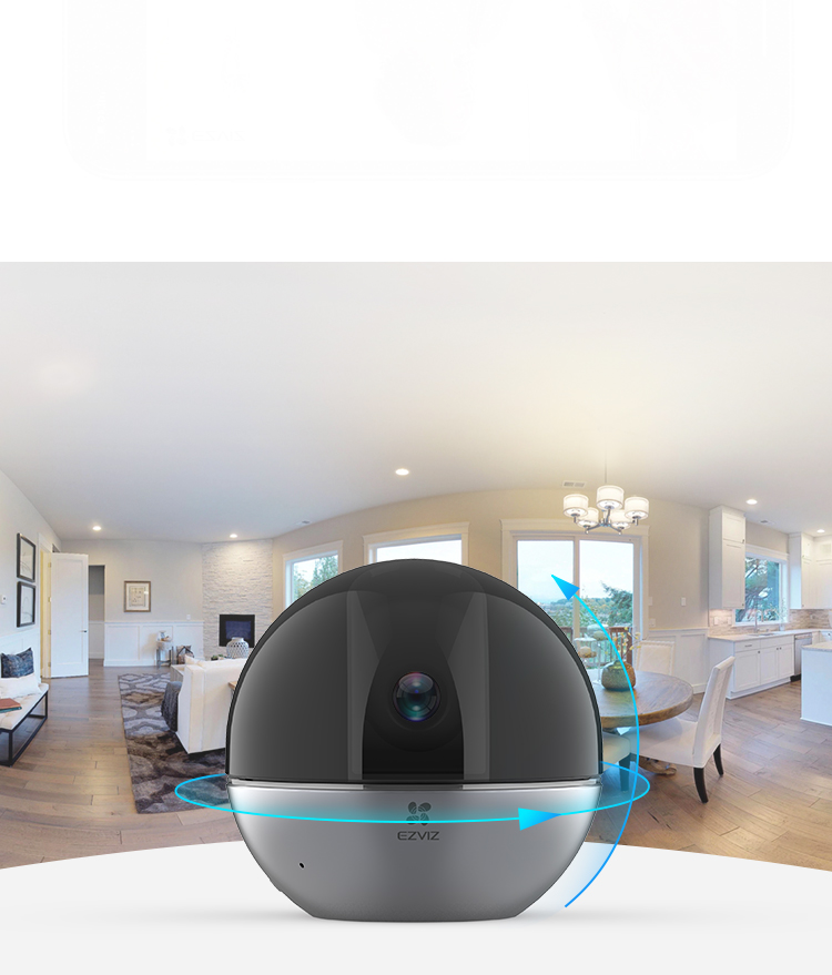 Camera quay quét WiFi Ezviz C6W - Tích hợp AI | Hàng chính hãng